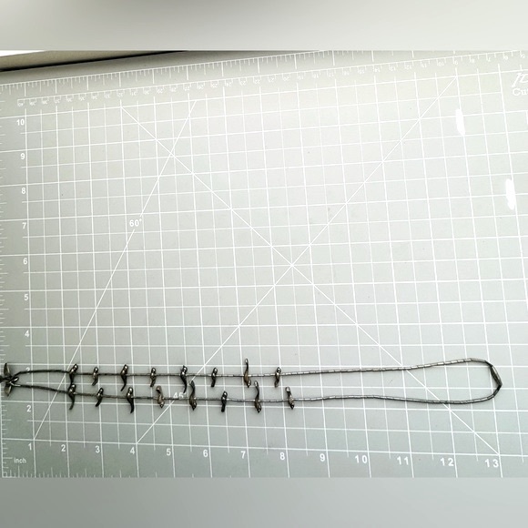 Vintage sterling silver bird fetish necklace - Picture 11 of 14